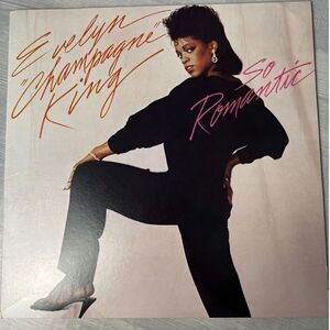 Evelyn "Champagne" King "So Romantic" vinyl